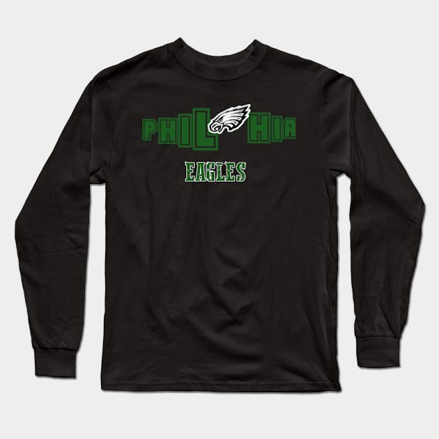 Philadelphia Eagles Long Sleeve T-Shirt by TshirtMA